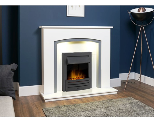 Eileene Electric Fire in Black