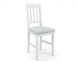 Set Of 2 Cacey Dining Chairs-White & Oak