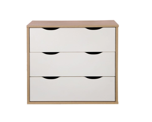 3 Drawer Chest-White