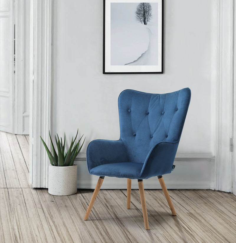 Wali Chair-Midnight Blue