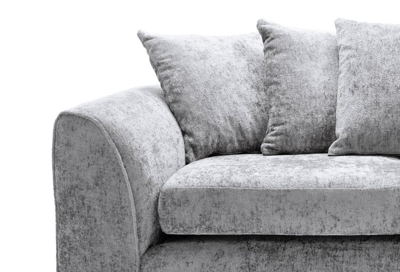Heidi 3 Seater Sofa - Light Grey
