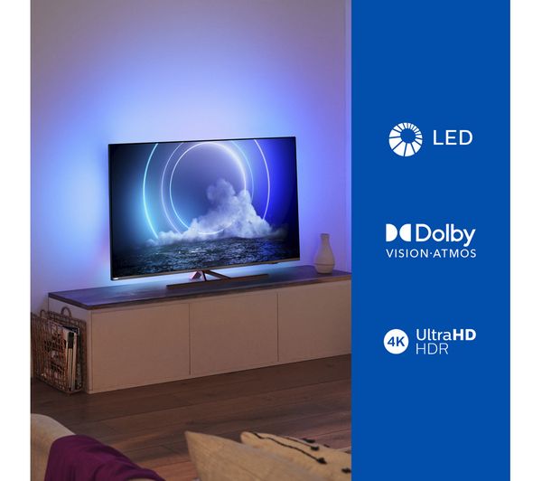 Philips 58PUS9006/12 58" Smart 4K Ultra HDR LED Google Assistant TV