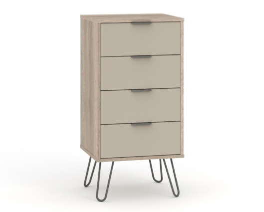 Driftwood Augusta 4 Drawer Narrow Chest of Drawers
