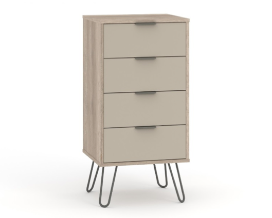 Driftwood 4 Drawer Narrow Chest of Drawers