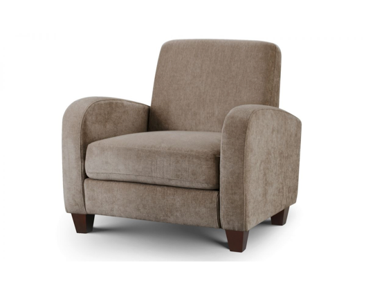 Mink Chenille Fabric Chair