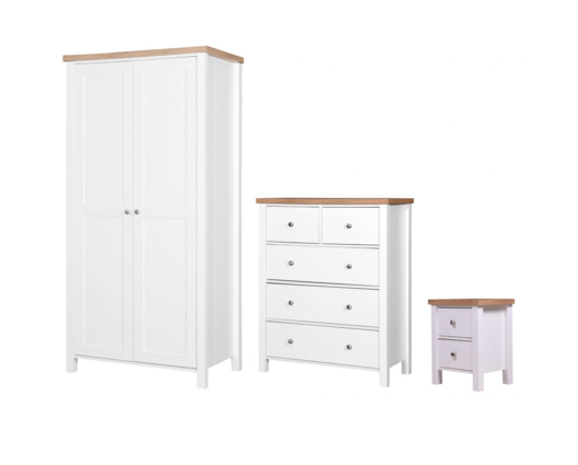 Shannon 3 Piece Bedroom Set 3+2 Drawer
