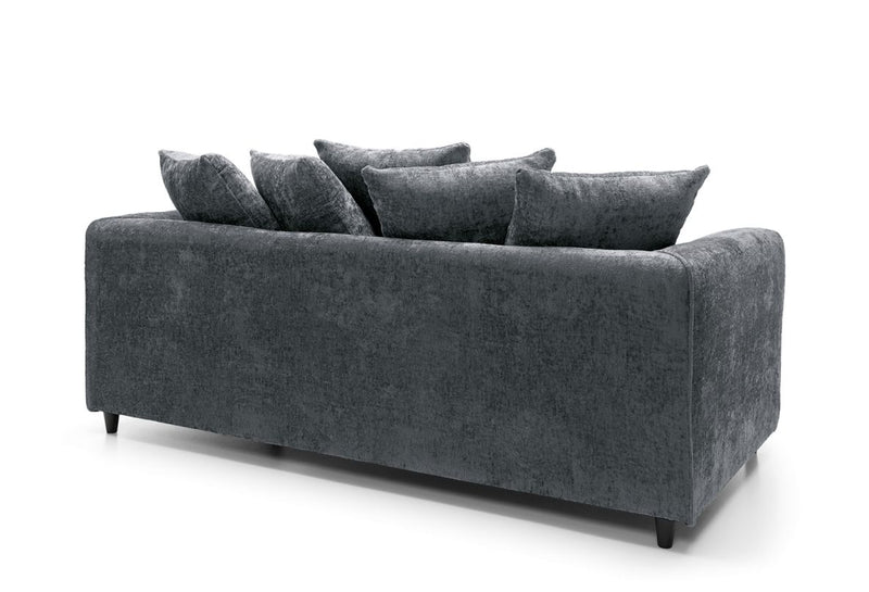 Heidi 3 Seater Sofa - Dark Grey