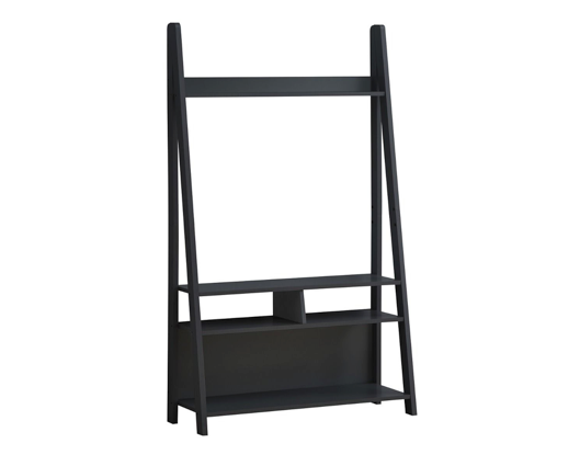 Ladder TV Cabinet-Dark Grey