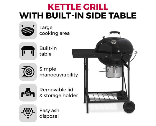 Tower Kettle Grill with Side Table