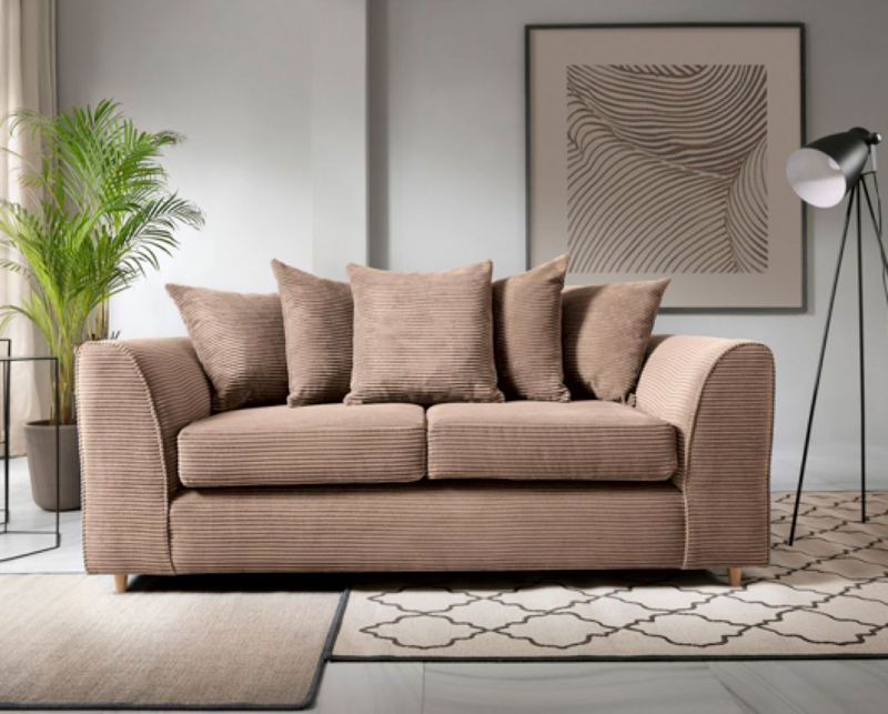 Tyler 3 Seater Sofa - Brown