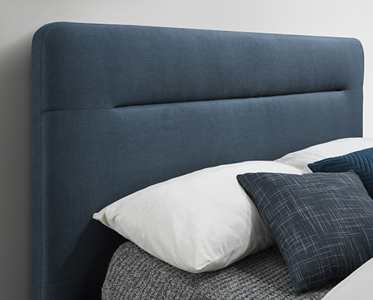 Finn Double Bed - Steel Blue
