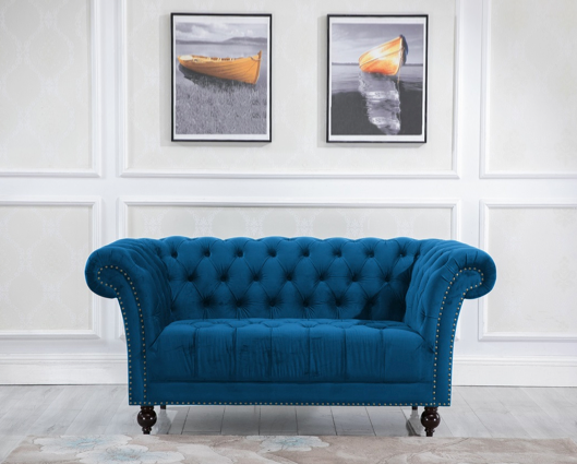 Highland 2 Seater Sofa - Midnight Blue