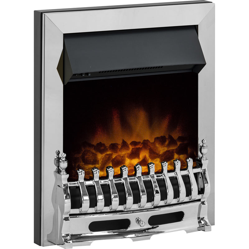 Adam Blenheim Electric Fire- Chrome