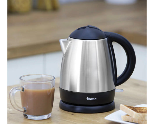 Swan 1L Cordless Kettle Stainless Steel