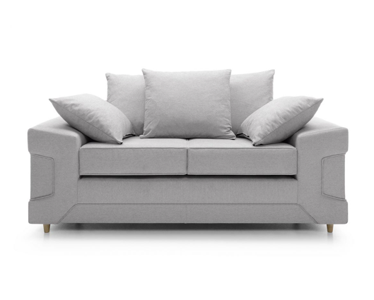 Primo 2 Seater Sofa - Light Grey