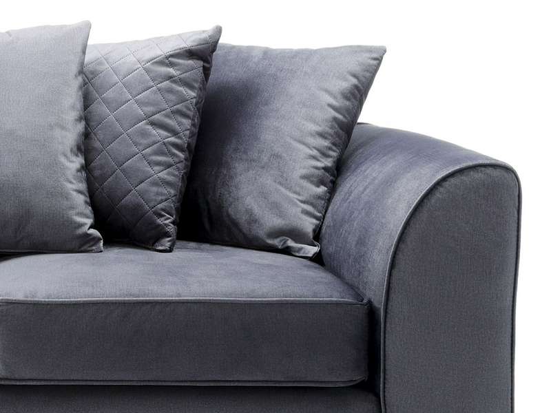 Chevelle 3 Seater Sofa - Dark Grey