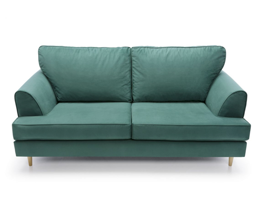Harper 3 Seater Sofa - Forest Green