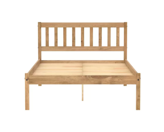 Landon Double Bed- Pine