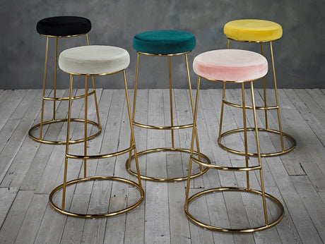 Ostin Bar Stool Dark Teal (PK 2)
