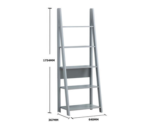 Ladder Bookcase-Grey