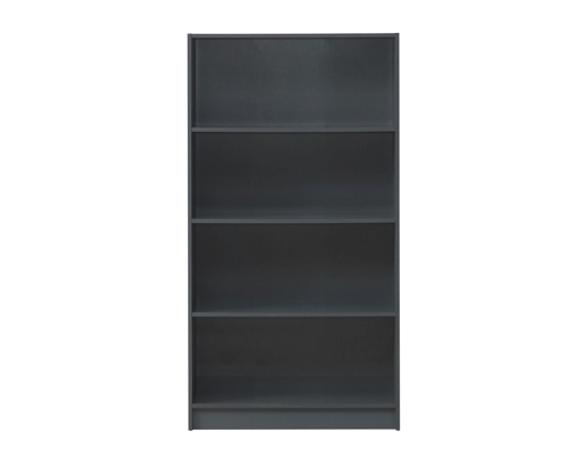 Traditional Tall Bookcase-Dark Grey