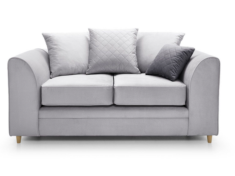 Chicago 2 Seater Sofa - Light Grey