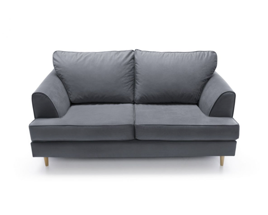 Hollie 2 Seater Sofa - Dark Grey