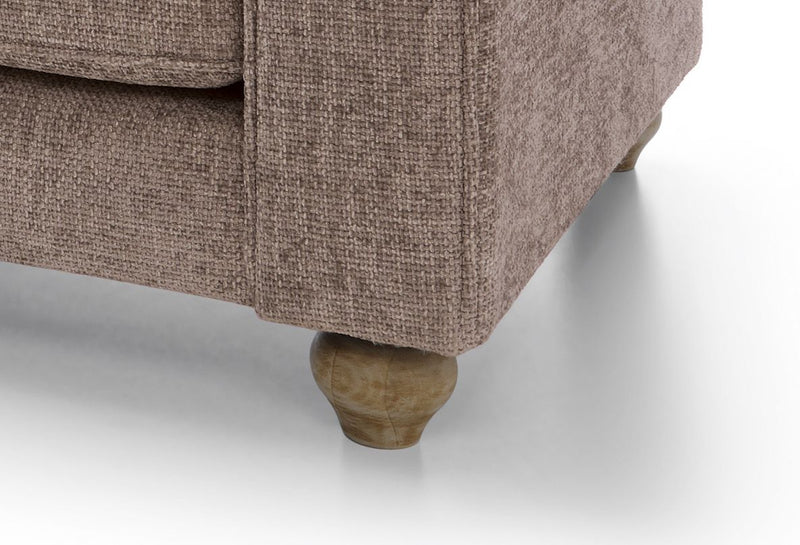 Ingrid 3 Seater Sofa - Woodrose