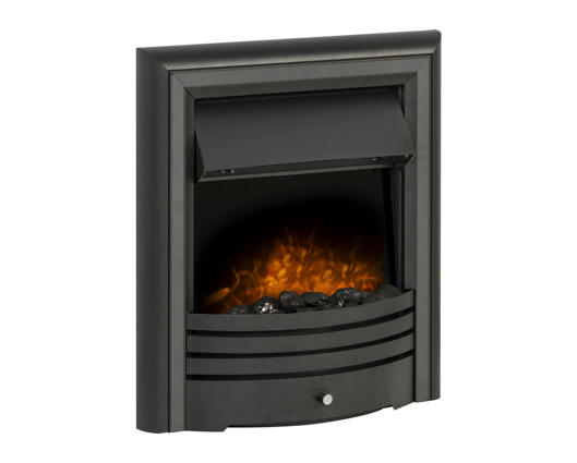 Connie 6-in-1 Electric Fire in Black