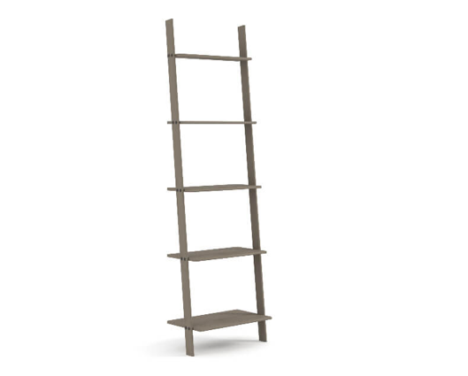 Corona Grey Ladder Design Shelf Unit