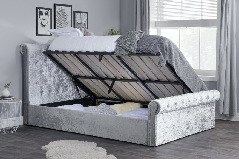 Savannah Double Ottoman Bed