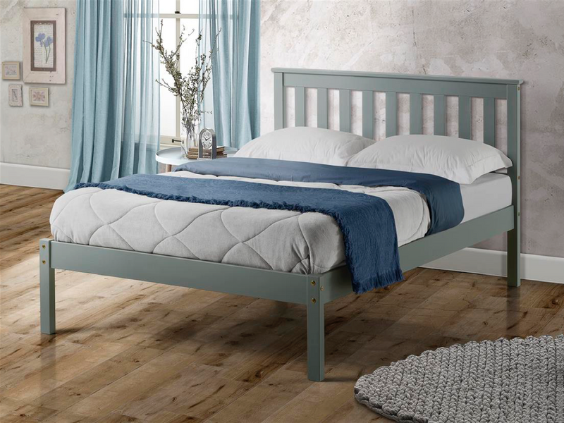 Desmond Small Double Bed - Grey