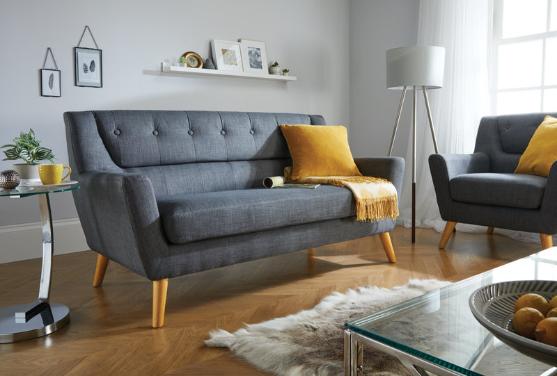 Lambeth Large Sofa Grey