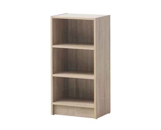 Small Narrow Bookcase-Oak