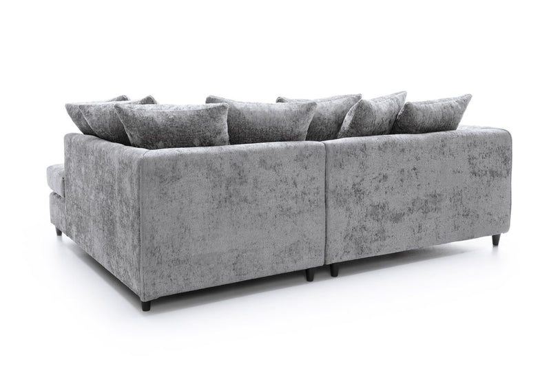 Heidi Right Hand Facing Corner Sofa - Light Grey