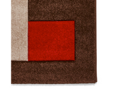 Brooke  Brown/Red - 60cm x 230cm