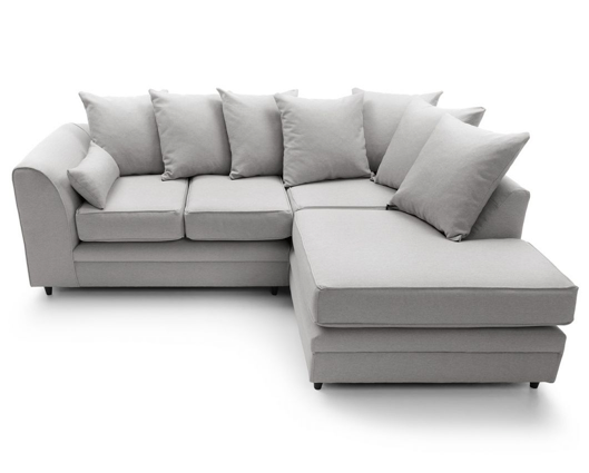 Daisy Right Hand Facing Corner Sofa-Light Grey