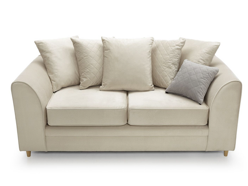 Chevelle 3 Seater Sofa - Cream