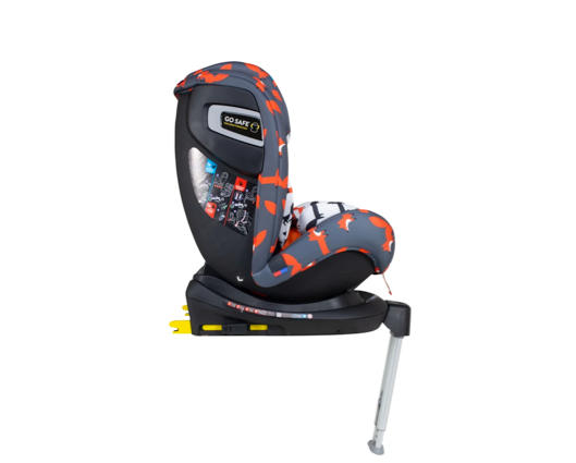 All in All Rotate Group 0+123 Car Seat-Charcoal Mister Fox
