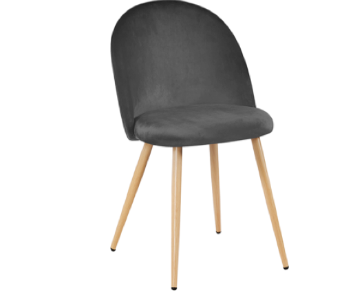 Venice Dining Chairs Grey (PK 2)