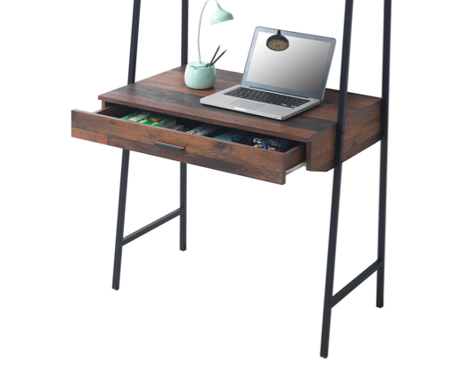 Burr Desk with 1 Drawer