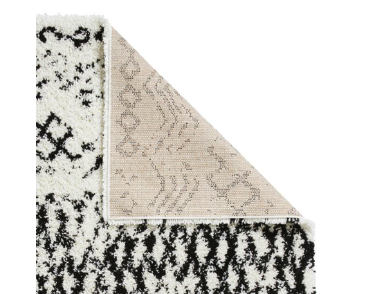 Saira Rug White/Black- 160cm x 220cm