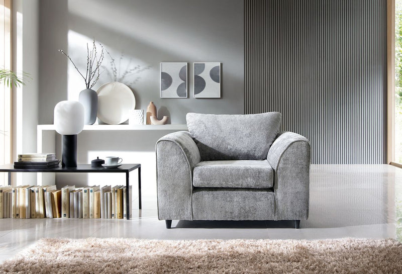 Heidi Armchair - Light Grey