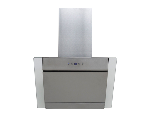 SIA AGL71SS 70cm Angled Chimney Cooker Hood Kitchen Extractor Stainless Steel