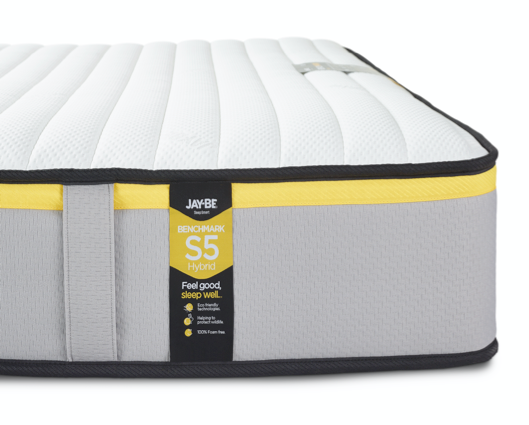 Jay-Be® Benchmark S5 Hybrid Eco Friendly Mattress-Single