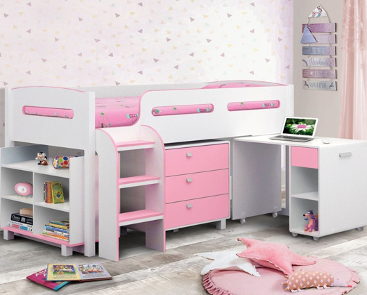Kolo Cabin Bed - Pink