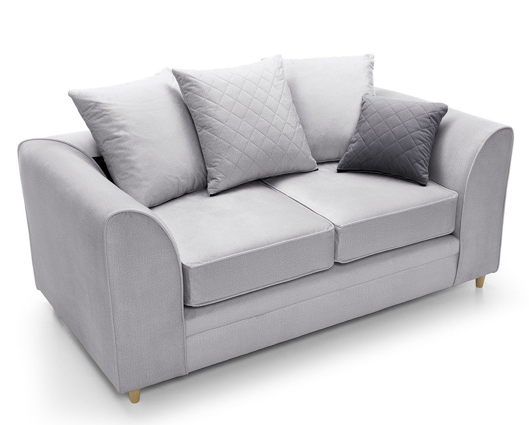 Chicago 2 Seater Sofa - Light Grey