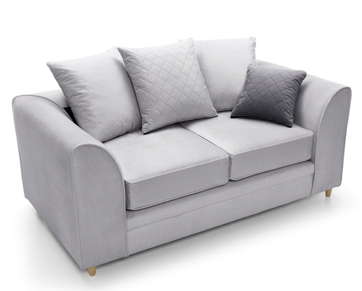 Chevelle 2 Seater Sofa - Light Grey