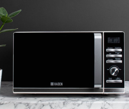Haden Combi Microwave 900W 25L Silver and Black
