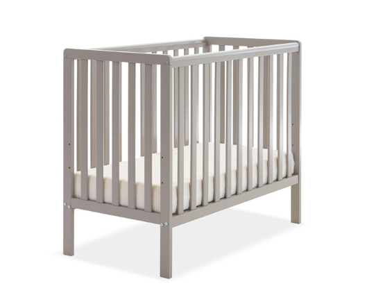 Bantam Space Saver Cot-Warm Grey